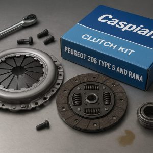 كيت كامل ديسك و صفحه كلاچ پژو 206 تيپ 5 رانا كاسپين