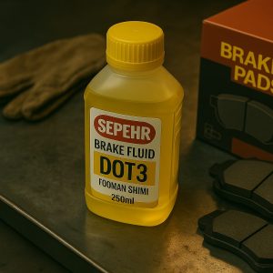 روغن ترمز سپهر (زرد) فومن شيمي DOT3 250ml