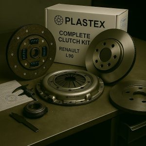 كيت كامل ديسك و صفحه كلاچ رنو ال 90 پري دمپر پلاستكس