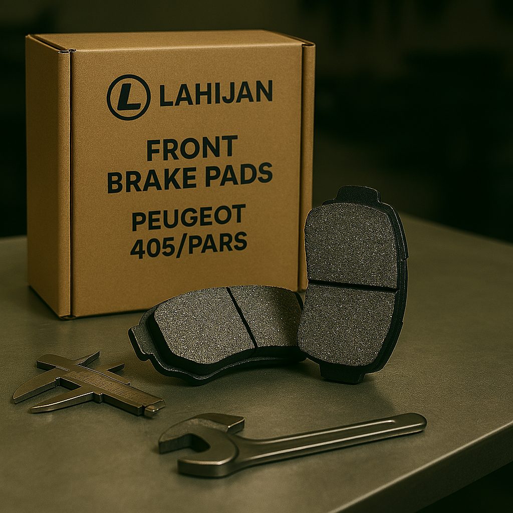 لنت ترمز جلو پژو 405 پارس لاهيجان