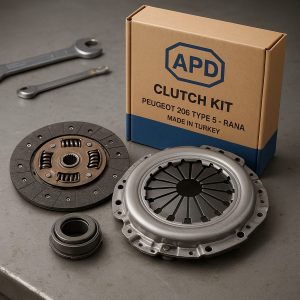 كيت كامل ديسك و صفحه كلاچ پژو 206 تيپ 5 رانا APD تركيه