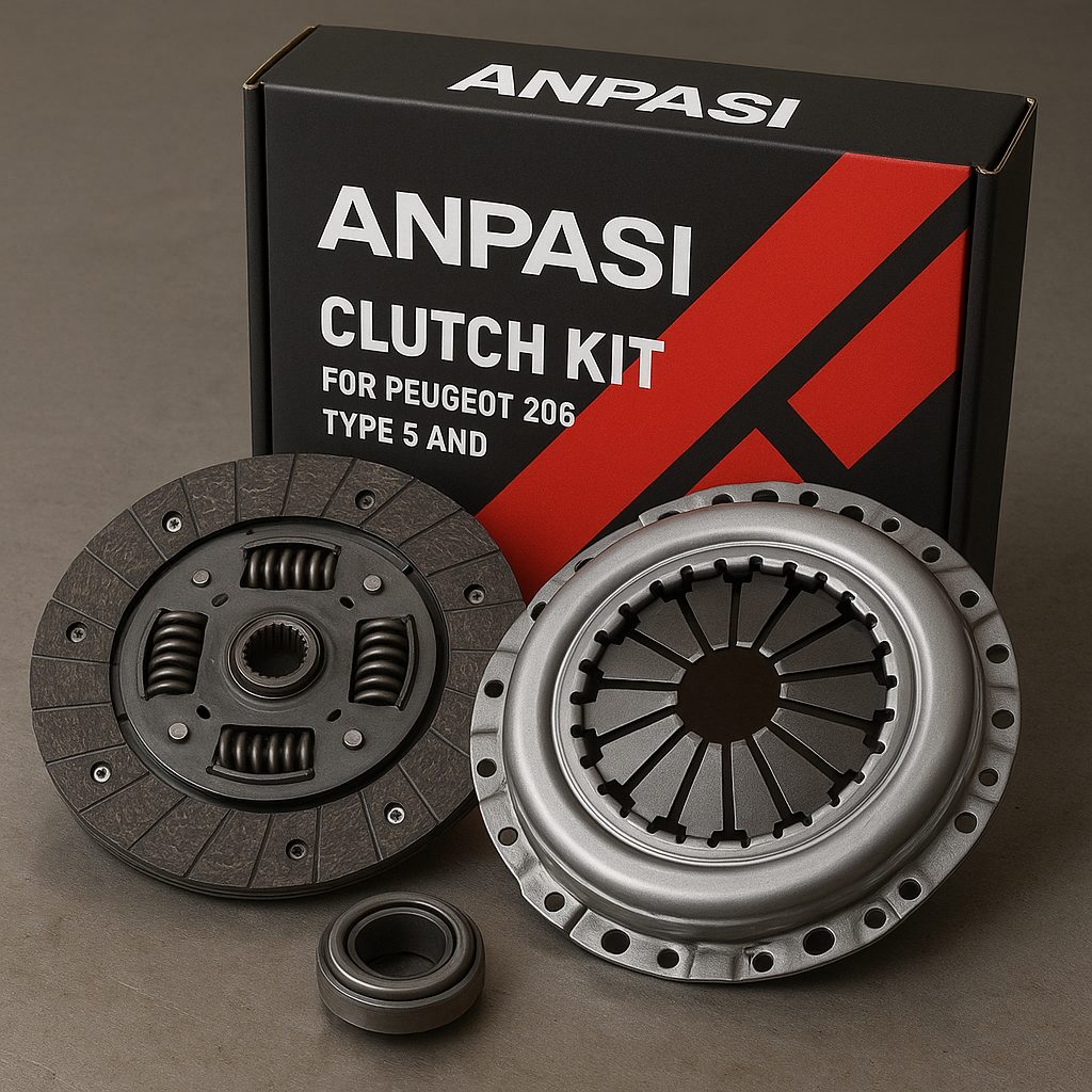 كيت كامل ديسك و صفحه كلاچ پژو 206 تيپ 5 رانا آنپاسی