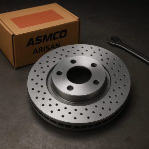 ديسك چرخ ترمز جلو آریسان سوراخدار آسمكو